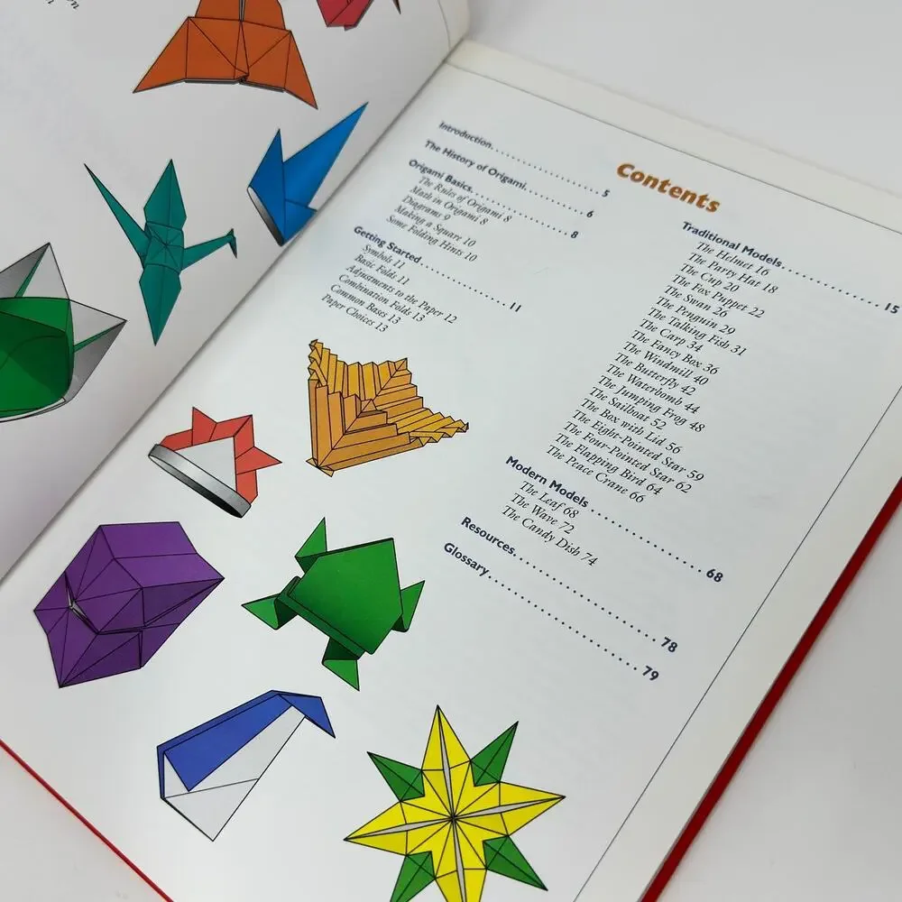 Lot of 2 VTG Origami Books Palacios Papiroigami (Spanish) Morin Ultimate Origami